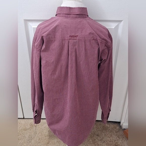 Ariat Pro Series Button Up Shirt Size M - Picture 5 of 13